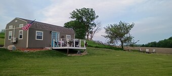 Hallaway Hideaway our tiny home getaway in prime lakes country of Minnesota.