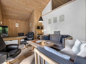 Fernseher, Kamin