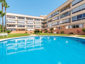 Pool - Vistamarina 314A - Terrace, Swimming Pool, Parking (Torremolinos)