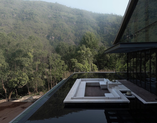 Pemandangan dari properti