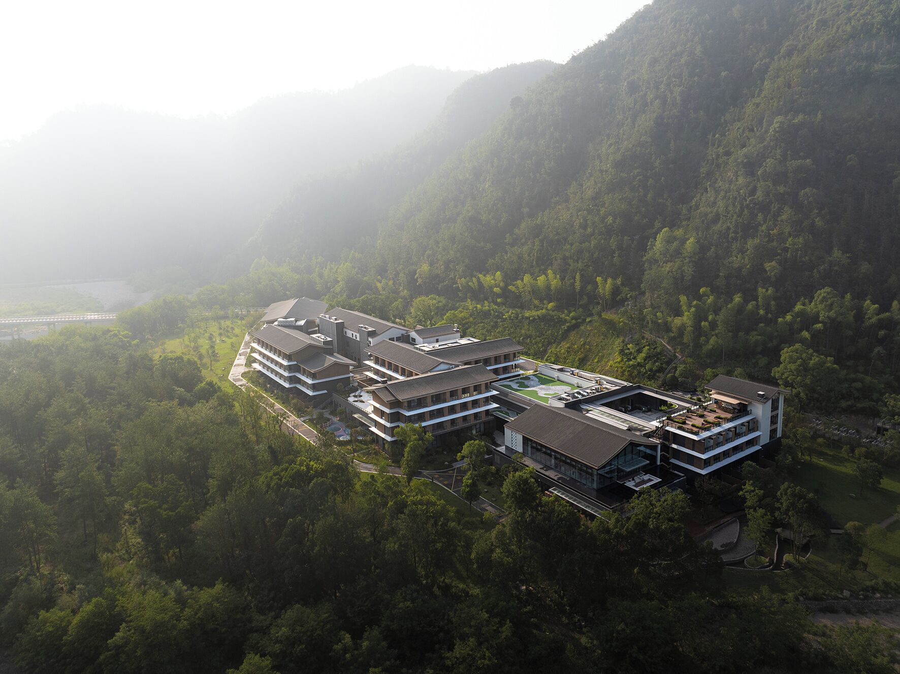 ด้านหน้าที่พัก