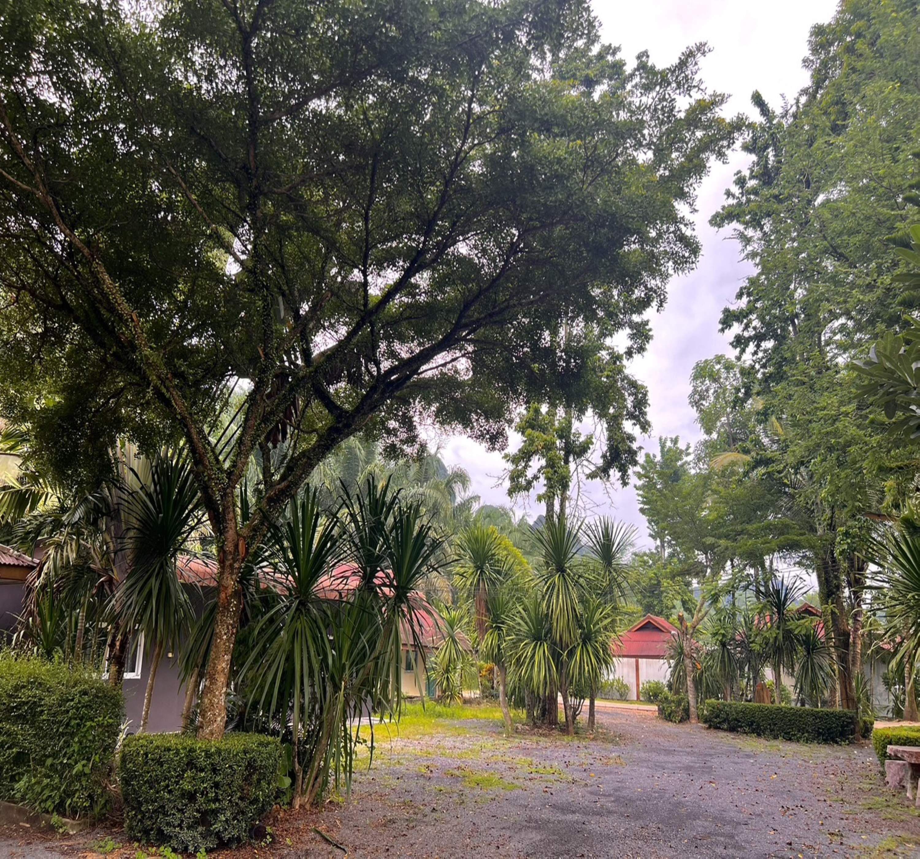 ด้านหน้าที่พัก