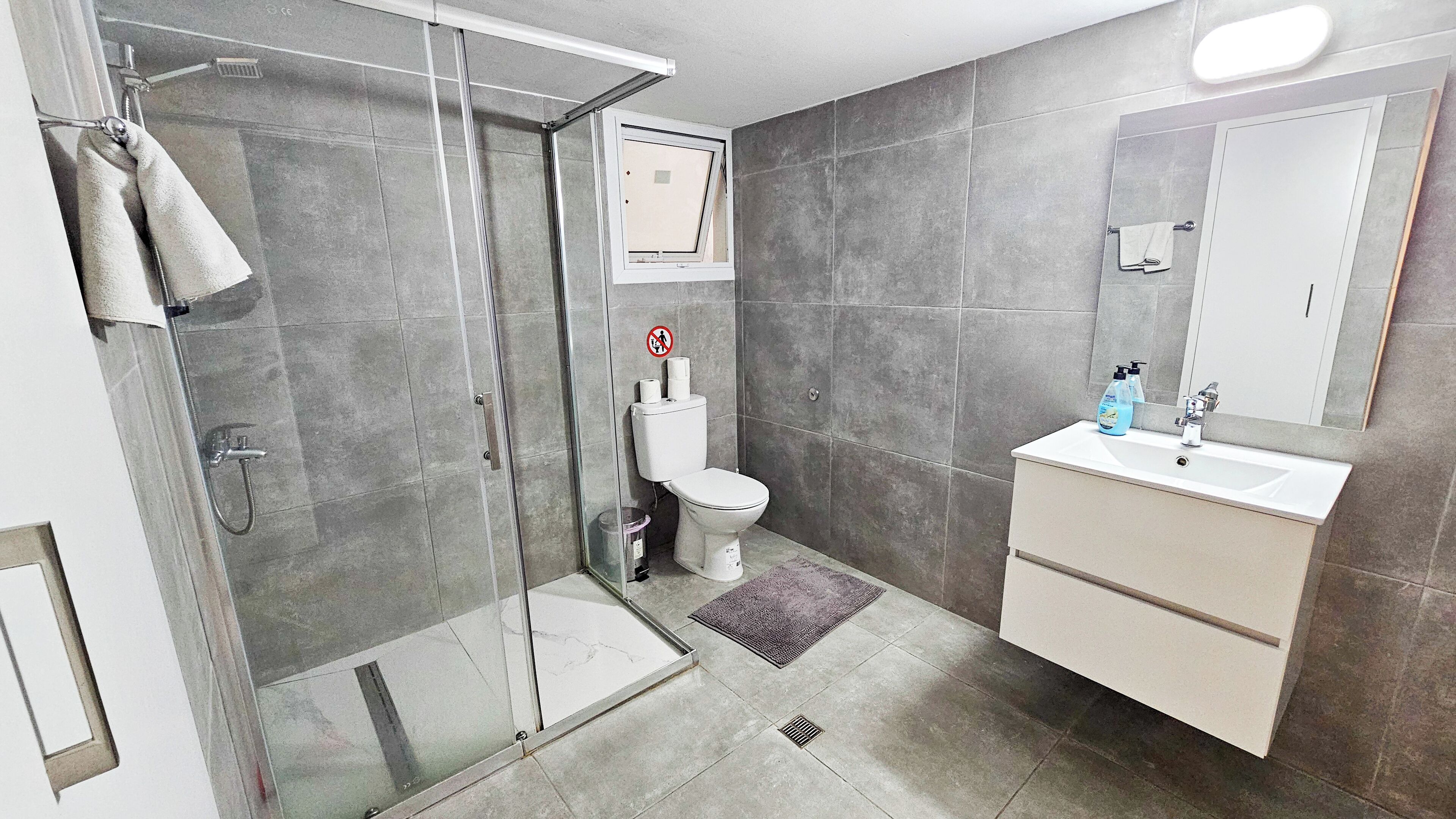 Shared bathroom