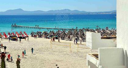 Meerblick Wohnung am Sandstrand von Puerto Alcudia
