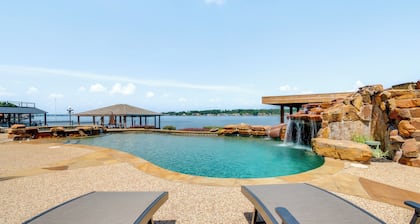 Conroe Lake House: Luxe Pool, Private Dock & Games