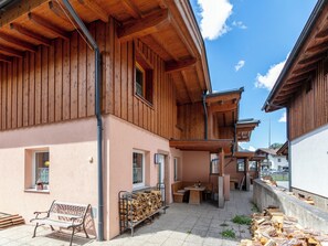 Outdoor dining - Terraced house with private terrace (Längenfeld)