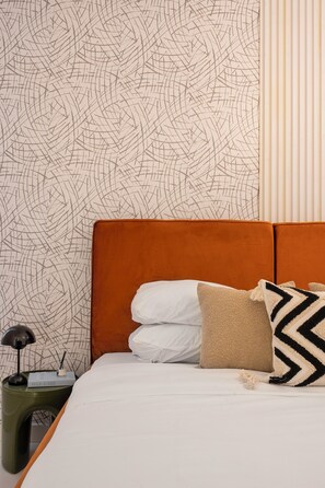 2 chambres, fer et planche Ă repasser, Wi-Fi, draps fournis