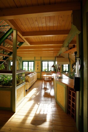 Interior - Holiday Apartment "Dina" with Shared Terrace, Shared Garden and Wi-Fi (Olbernhau)