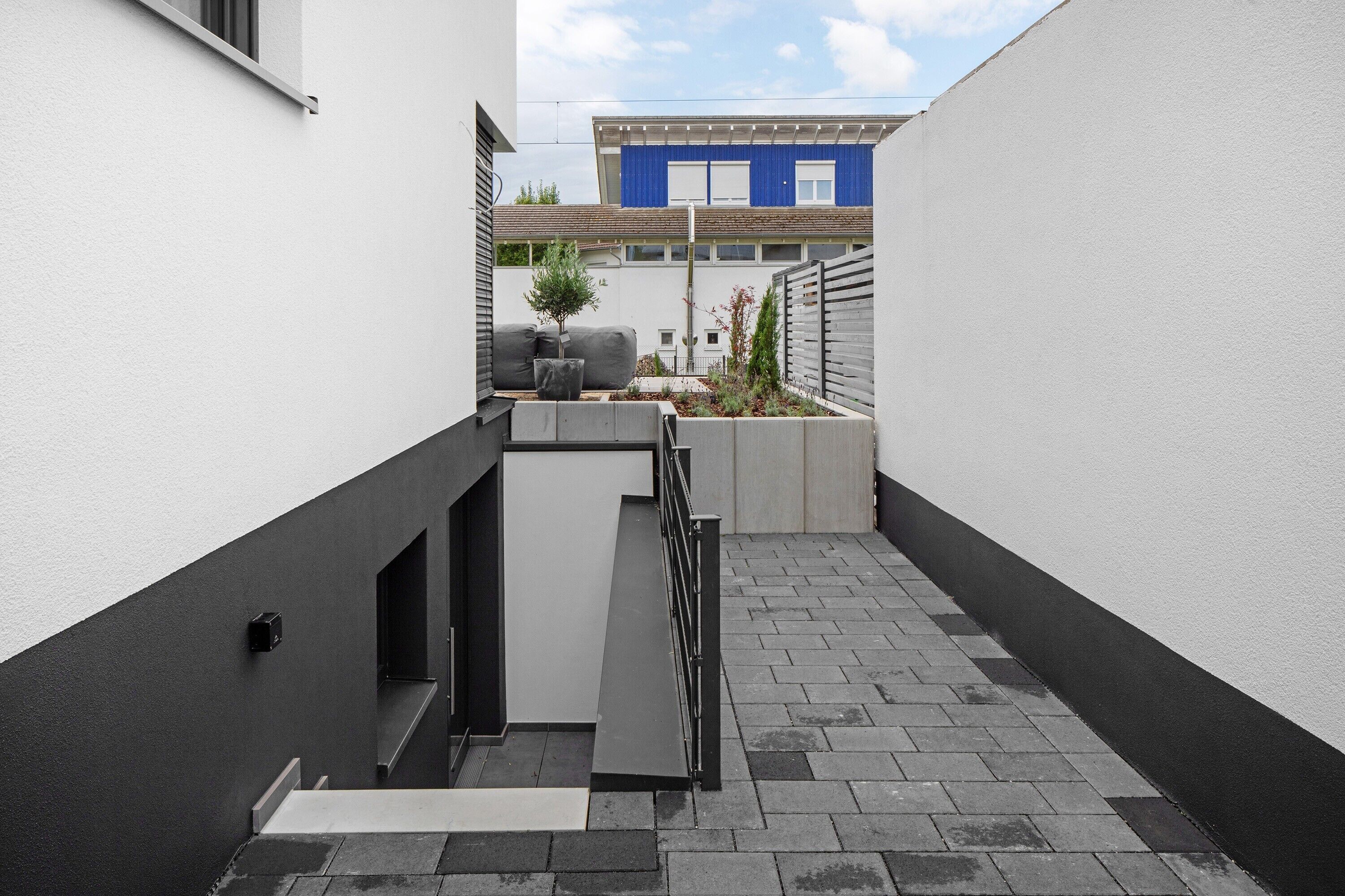 Enceinte de l’hébergement