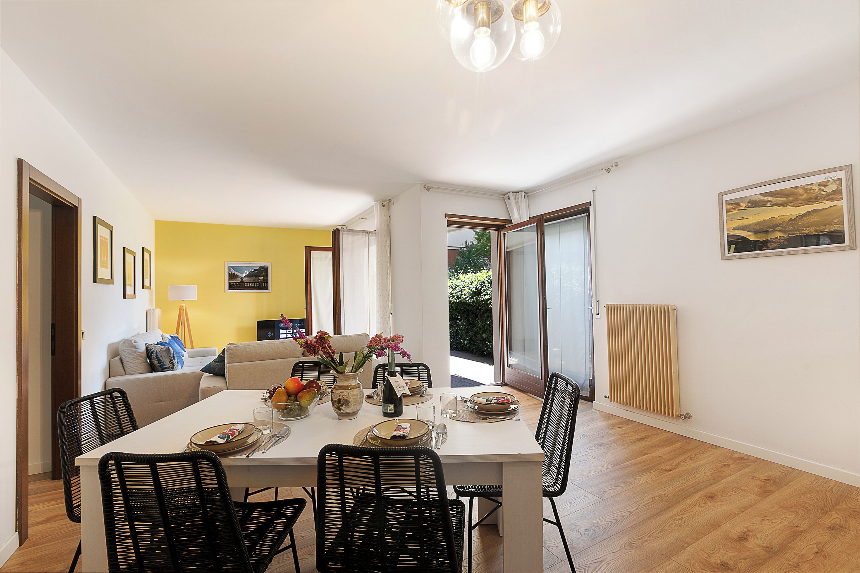 Family Apartment, Multiple Bedrooms (Il Giardino di Riva) | Dining