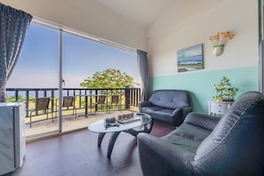 Kamar Quadruple, lantai mezzanine | Tirai kedap cahaya, Wi-Fi gratis, dan seprai linen