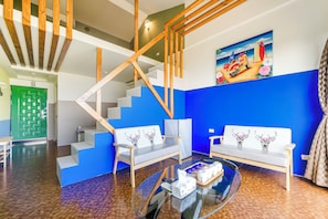 Quadruple room in the building