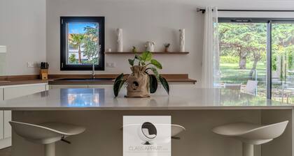 Villa Neuve Haut de Gamme avec Piscine Ă Louer Ă la Semaine Ă Castelnau-le-Lez