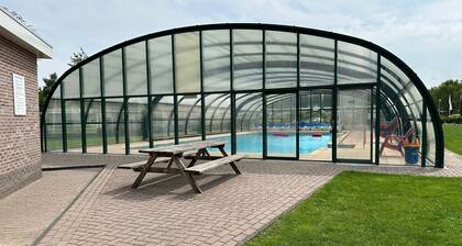 Casa de vacaciones para grupos con sauna y piscina