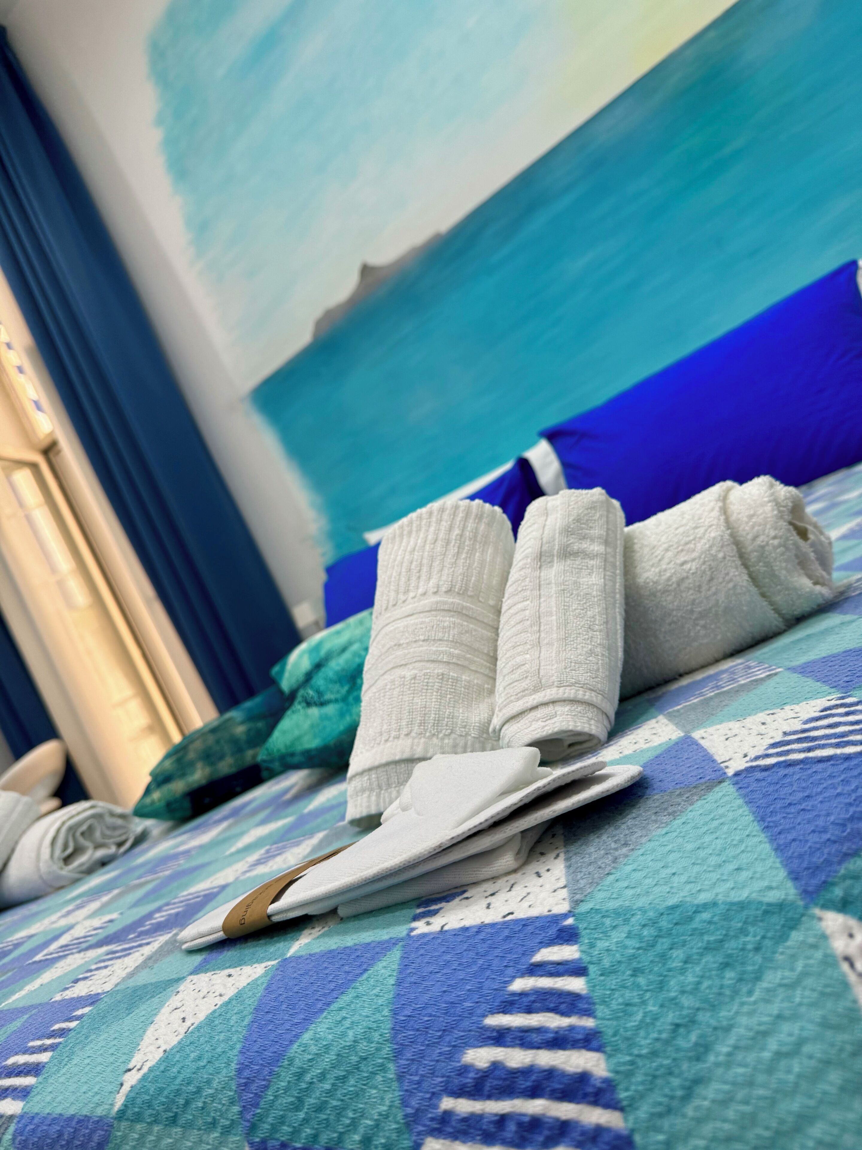 Deluxe Double Room, Balcony, City View | Premium bedding, down duvets, memory-foam beds, minibar