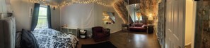 3 habitaciones, tabla de planchar con plancha, wifi y ropa de cama 