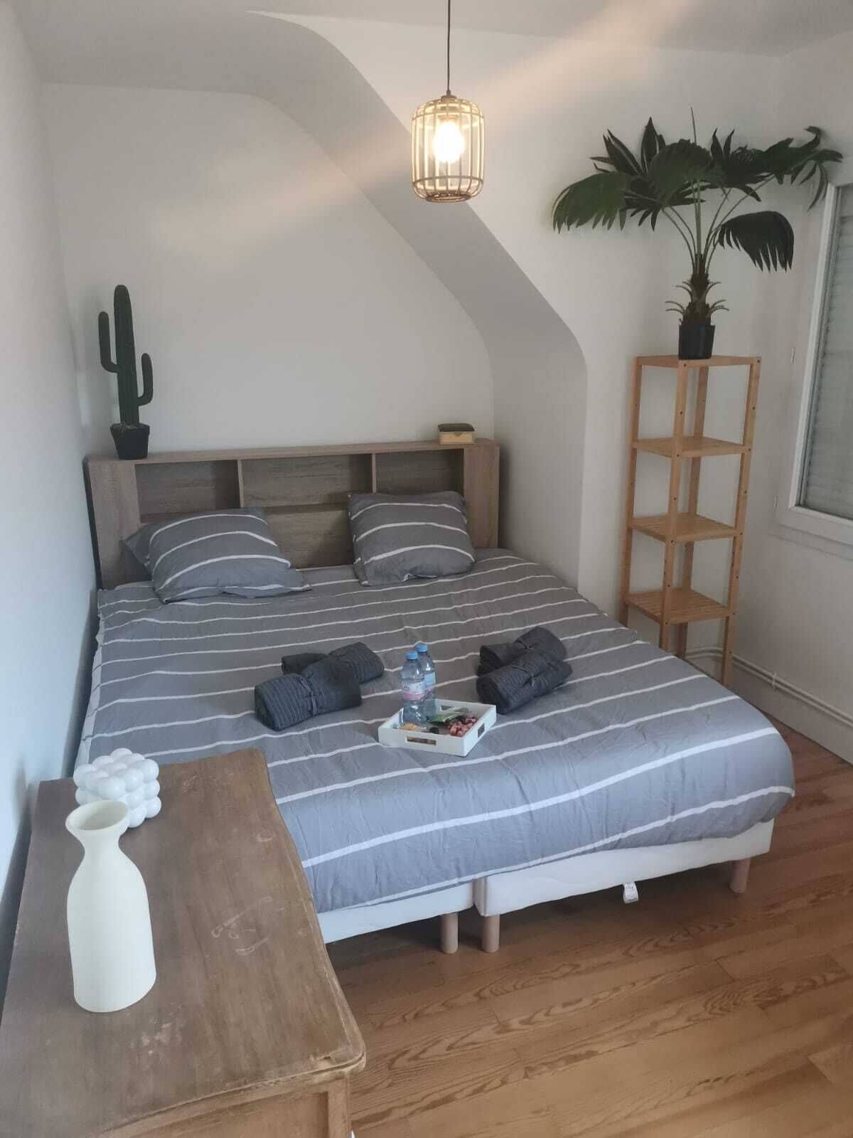 4 chambres, Wi-Fi gratuit, draps fournis