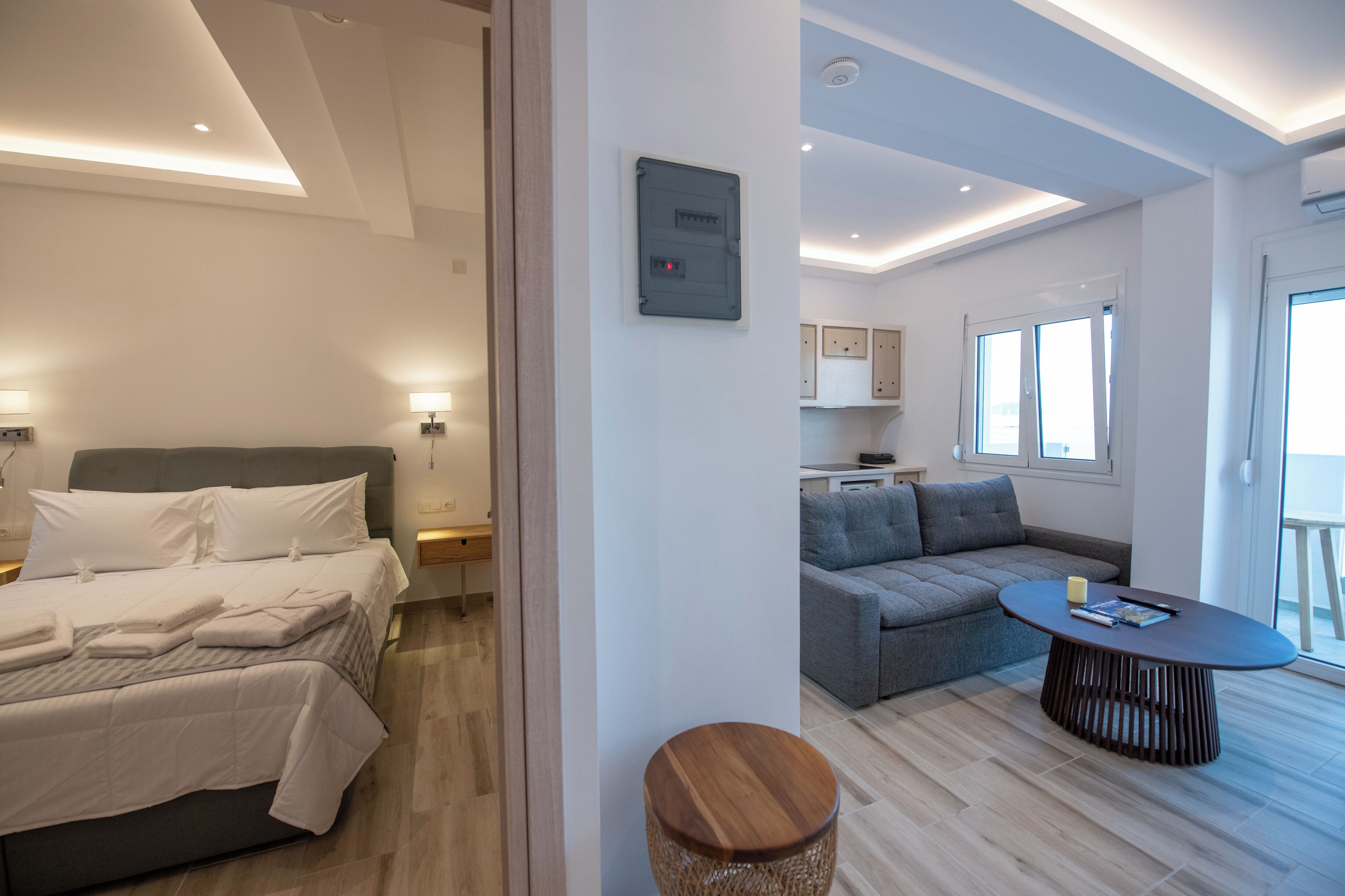 2 habitaciones, escritorio y sistema de insonorización 