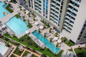 Premium Apartment, 2 Bedrooms, Balcony, City View | View from room