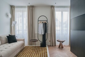 Deluxe appartement (403) | 1 slaapkamer, luxe beddengoed, individueel gedecoreerd