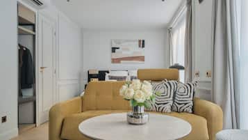 1 chambre, literie de qualité supérieure, décoration personnalisée