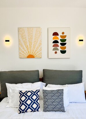 Signature appartement, 1 kingsize bed met slaapbank | 1 slaapkamer, een kluis op de kamer, individueel gedecoreerd