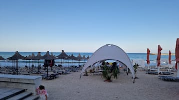 Accommodatie ligt op het strand