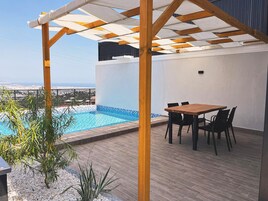 Family Villa, Sea View | Terrace/patio