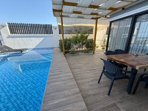 Family Villa, Sea View | Terrace/patio