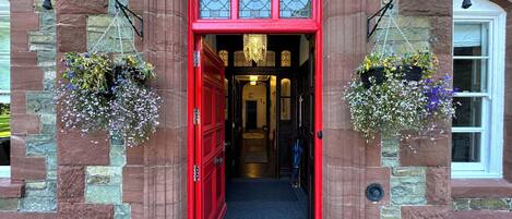 Entrada de la propiedad