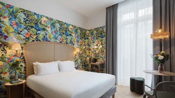 City-Doppelzimmer | Allergikerbettwaren, Zimmersafe, Schreibtisch, schallisolierte Zimmer