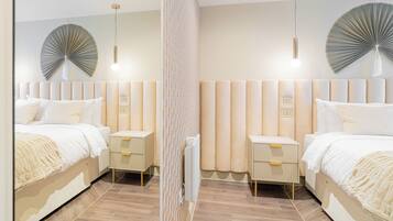 Deluxe King/Twin with Bath | Wi-Fi gratuit, draps fournis