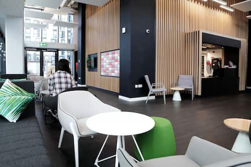 Lobby sitting area