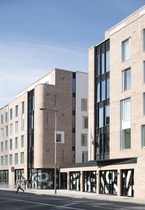 Façade de l’hébergement