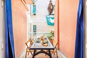 Classic Apartment, City View | Terrace/patio