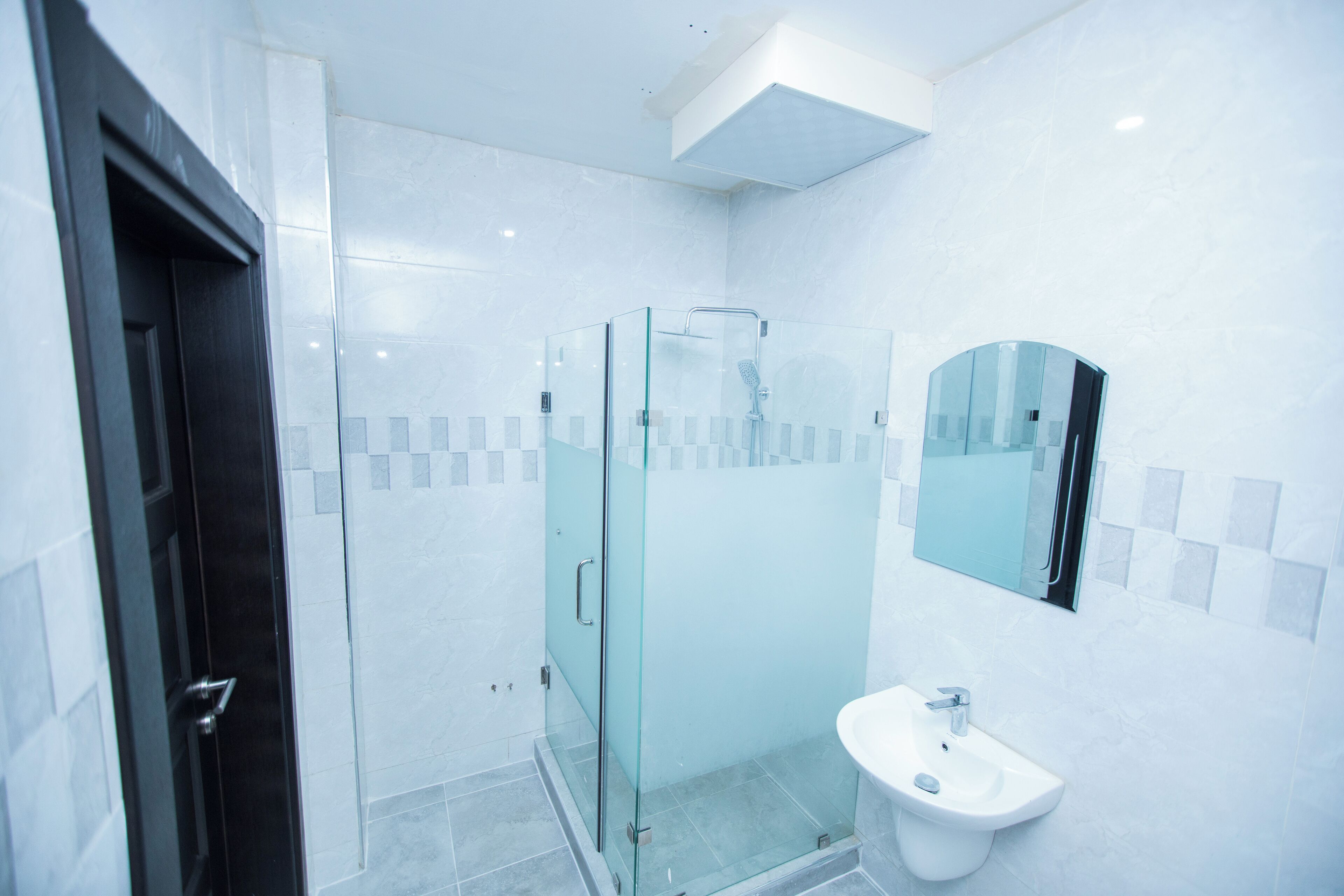 Towels, soap, toilet paper