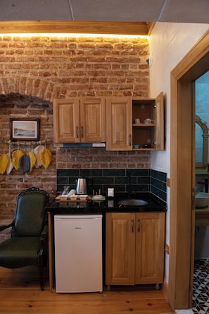 Habitación familiar | Cocina privada | Artículos de limpieza