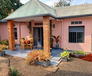 Façade de l’hébergement