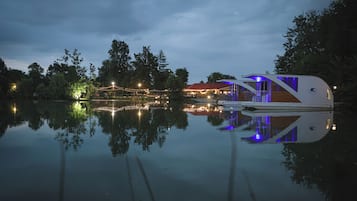 Majoituspaikan julkisivu