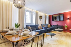 Televisie en een kantoor