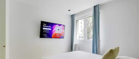 2 chambres, fer et planche Ă repasser, Wi-Fi, literie fournie