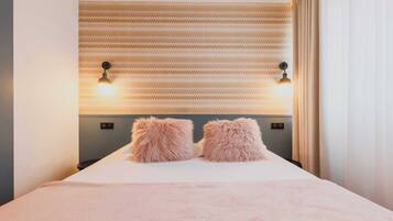 2 chambres, fer et planche Ă repasser, Wi-Fi, draps fournis