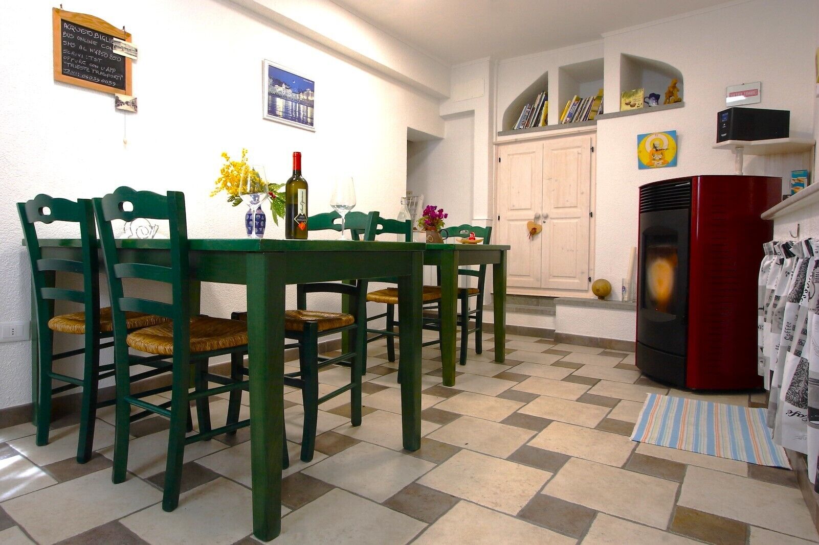 Zimmer, 1 Schlafzimmer, Gartenblick | Speisen