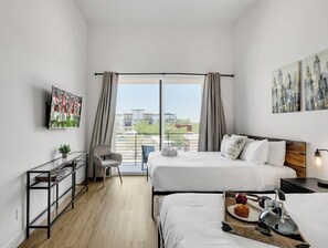 4 soverom, strykejern/-brett, reiseseng for barn og wi-fi (inkludert)