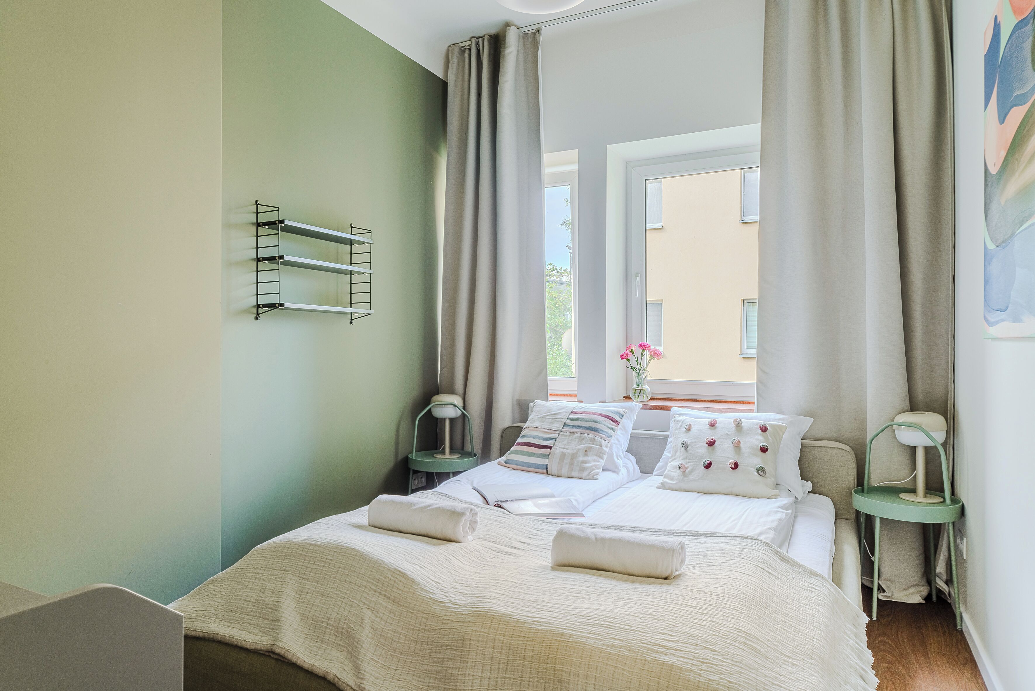 コンフォート アパートメント シティビュー | 2 室のベッドルーム、客室ごとに異なる装飾、客室ごとに異なるインテリア、デスク