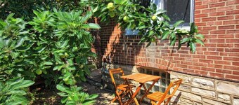 Cafe Terrace at TG Park | Fenced Backyard+W/D