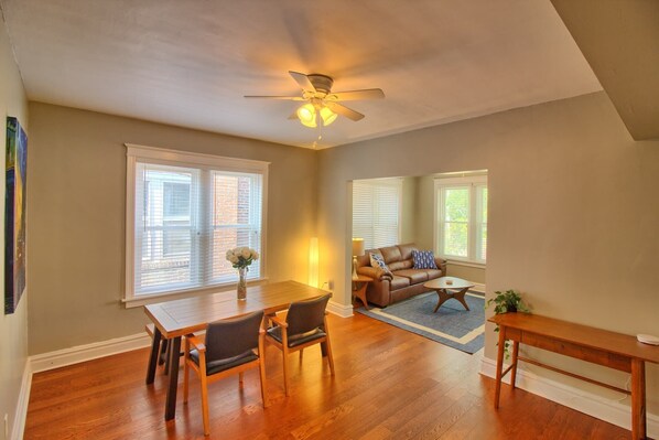 TV, offices - Cafe Terrace at TG Park | Fenced Backyard+W/D (Saint Louis)