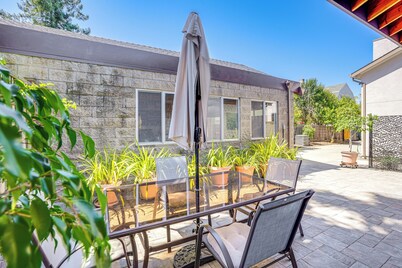 阿拉米達工作室附露台：距奧克蘭體育館 3 英里！