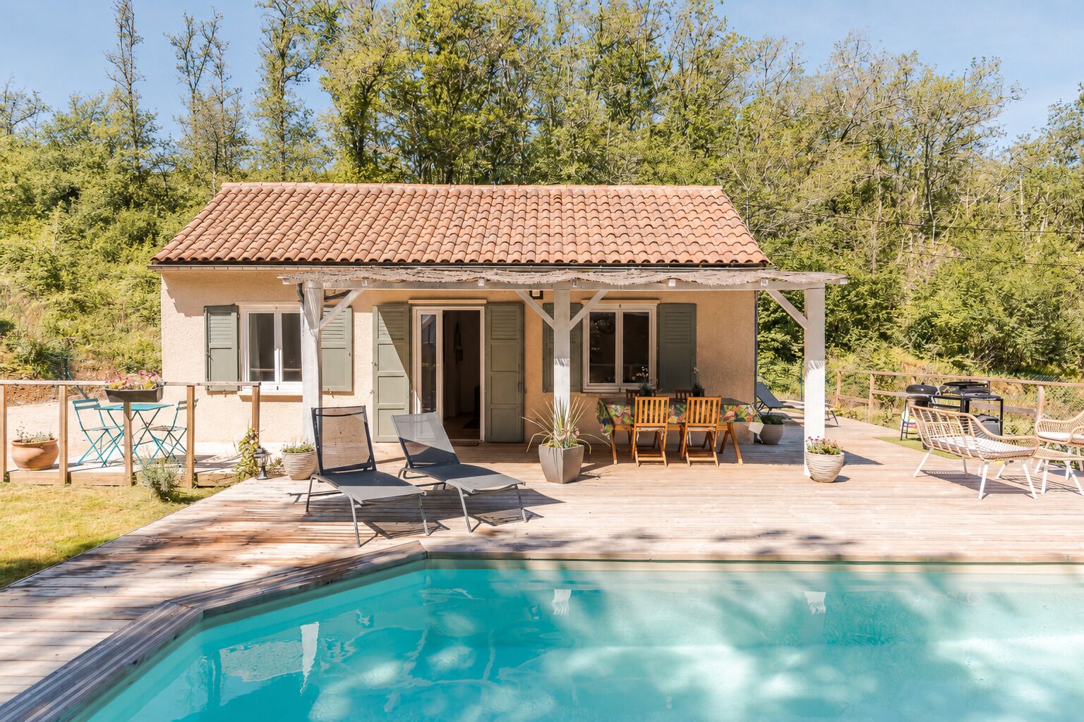 Piscine chauffée