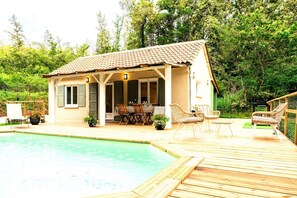 Una piscina climatizada